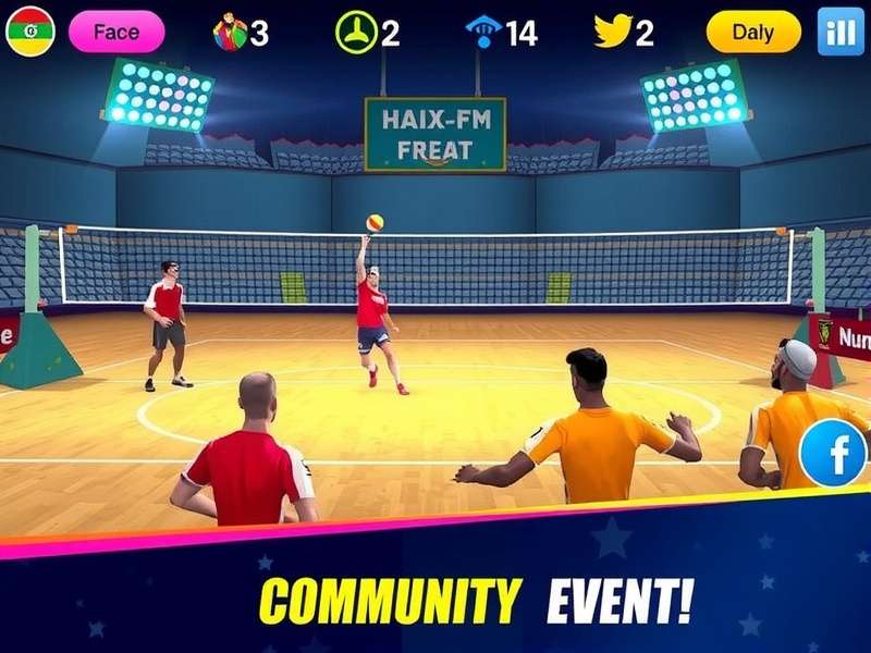Mumbai Volley Blaze Gameplay Screenshot